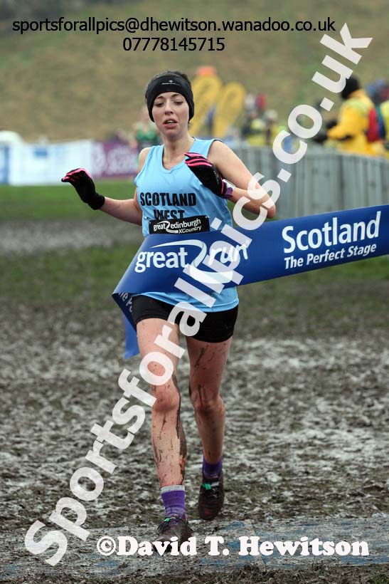 Celtic Nations senior and junior womens Great Edinburgh Cross Country. Photo: David T. Hewitson/Sports for All Pics